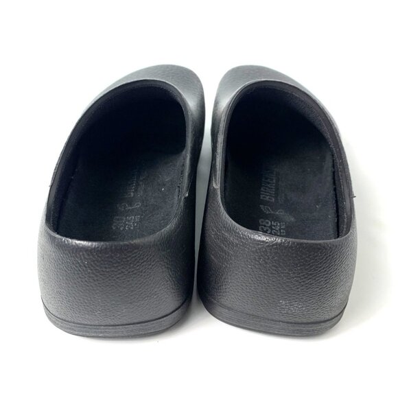 Birkenstock  Profi-Birki Polyurethane Black Clogs Size 38 - Picture 5 of 12